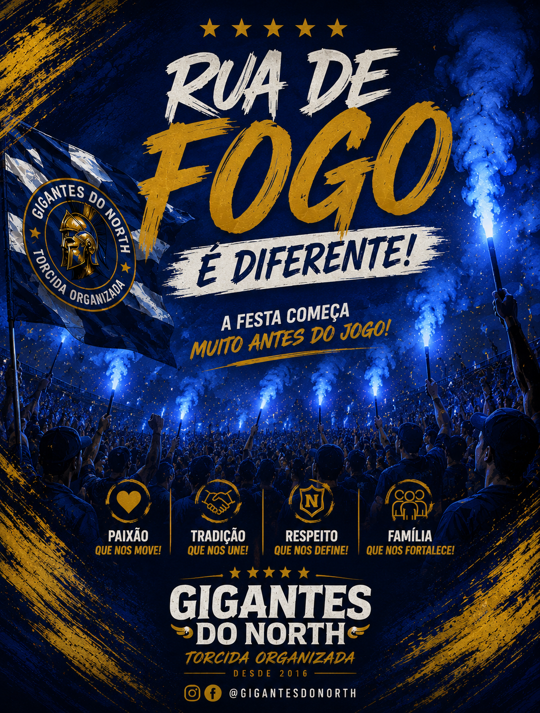 Rua de Fogo — Chegada do Elenco