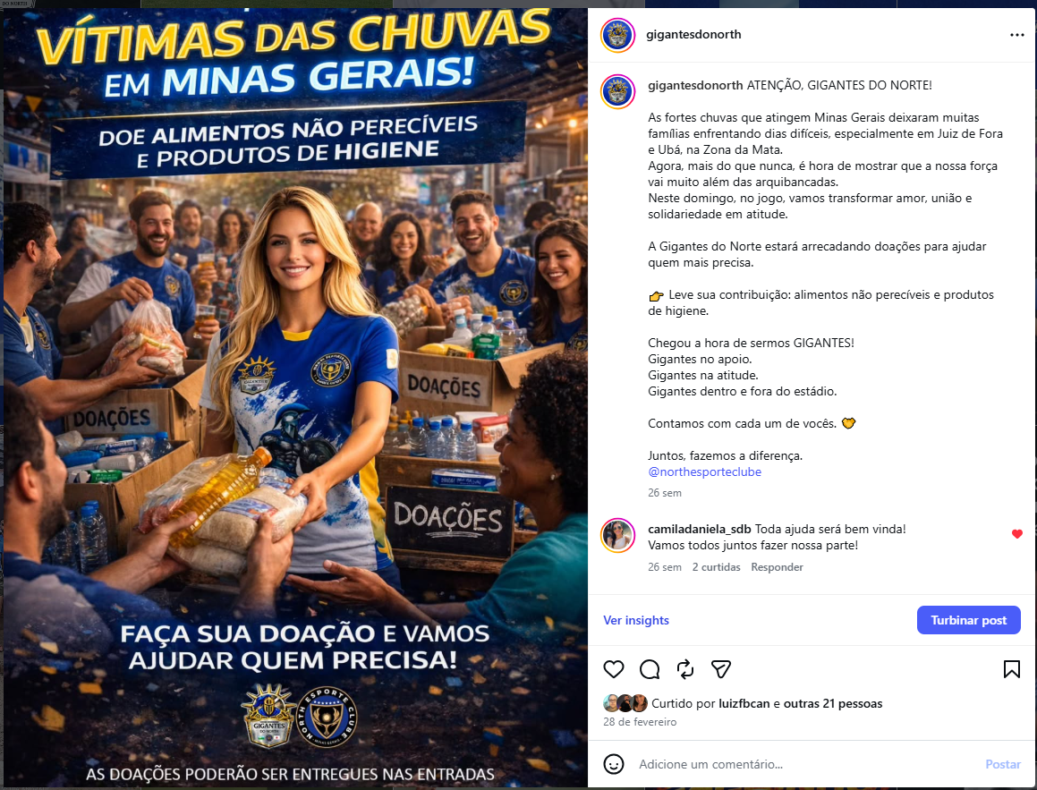Campanha do Alimento Gigantes