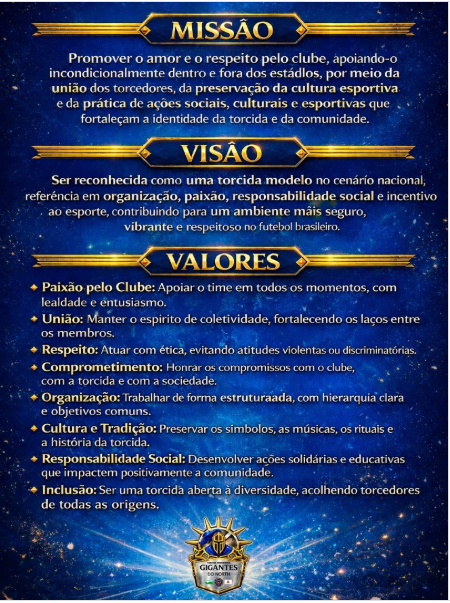 Propósito que orienta, Visão que inspira e Ações que transformam.